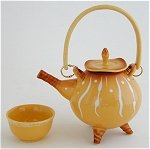 Yellow Tea Set for 4